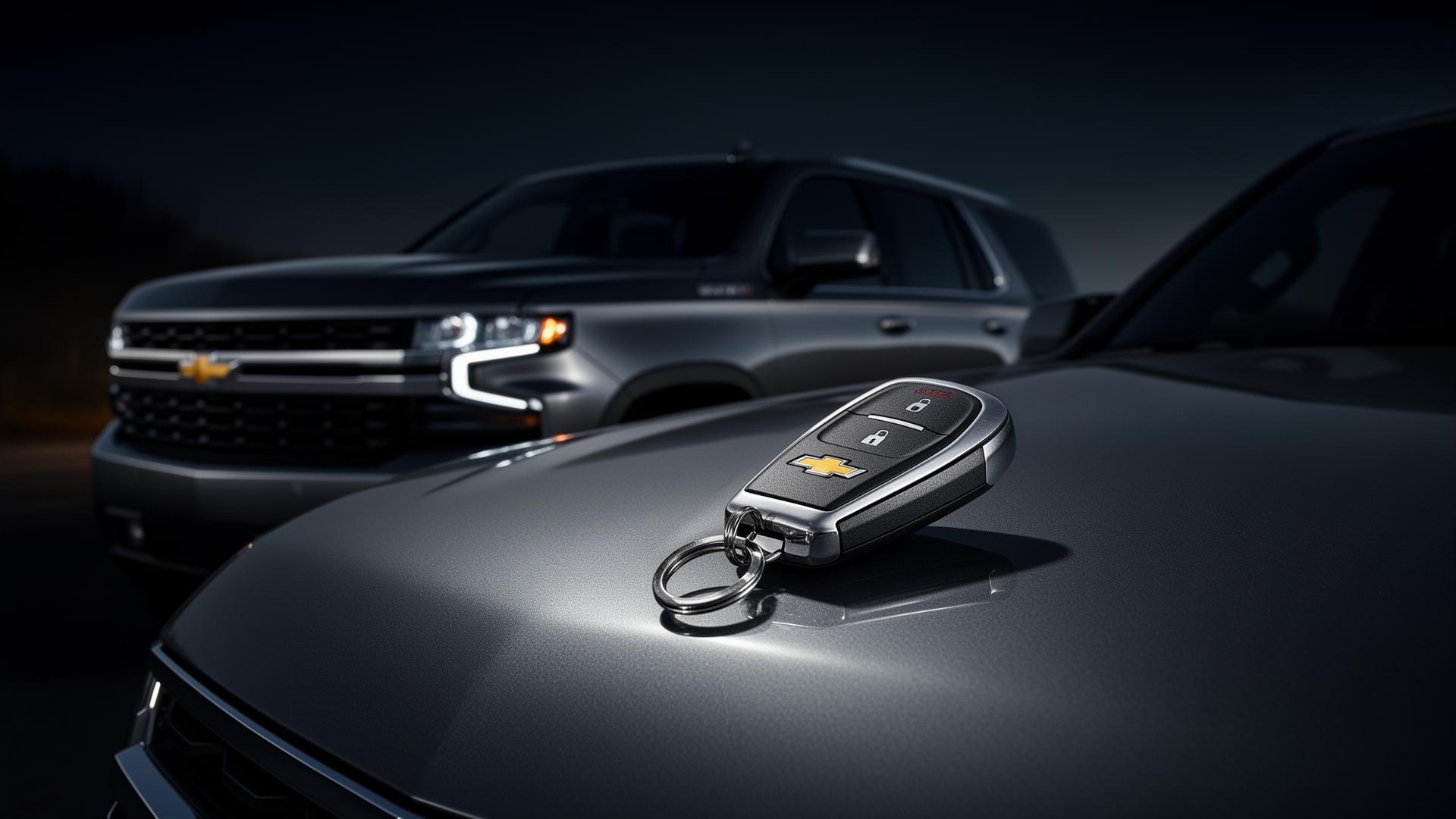 Modern car keys and fobs